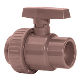 Registro Esfera Pvc Soldavel 50mm Amanco C uniao Kit C 05pçs