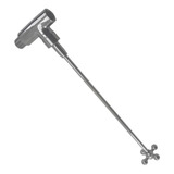Registro Externo C haste Chuveiro Ducha Banheiro Metal 30cm