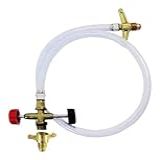 Registro Técnico C Mangueira Para Gás Adaptador P13 Kit