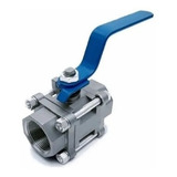 Registro Válvula Esfera Em Aço Inox 304 Rosca 1 2 12 7mm 