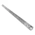 Régua Aço Inox 60cm Brasfort 600mm 8663 Escala Polegadas 24
