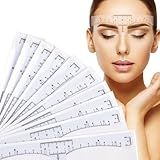 Régua Adesiva Design Sobrancelhas Micropigmentação Microblading Henna 10 Un