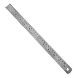 Regua De Metal 30cm Para Scrapbook Artesanato Desenho