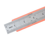 Regua De Metal 40cm Para Scrapbook Artesanato Desenho