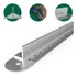 Régua De Metal Com Proteção Para Dedos 60cm Aço Inoxidável