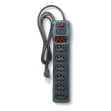 Régua Elétrica Medidor De Voltagem Profissional Cor Azul 127v 220v