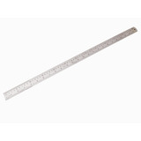 Régua Escala 60 Cm 600mm 24 Polegadas Aço Inox Brasfort
