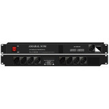Regua Filtro 9 Tomadas Padrão Rack19 Bivolt Profissional