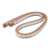 Régua Flexível Trident 50 Cm Com Escala Ref 2250