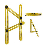 Regua Medidora Esquadro Multi Angulo 5213 Titanium