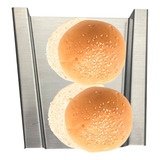 Régua Para Pão Smash Burger G Aço Inox Padrão De Corte