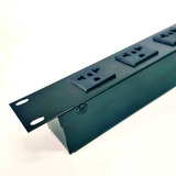 Régua Protetor Filtro De Linha Rack 19 8 Tomadas Antiga 1m