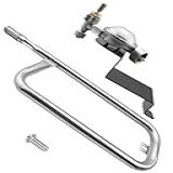 Regulador 80477 69957 Tubo Queimador Adequado Para Weber Q100 Q120 Series Grill 386002 516002 516501 386001- Regulador De Válvula De Gás E Tubo Queimador De 43-2 Cm