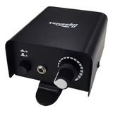 Regulador De Fone De Ouvido Xlr Aquarius N Amplificado Cor Preto Cor Da Luz Sem Luz