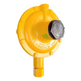 Regulador De Gás Aliança 76510 Amarelo 50kg h 1 Estágio