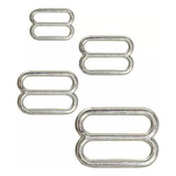 Regulador De Metal Para Sutiã 1000 Unidades Níquel E302 12mm