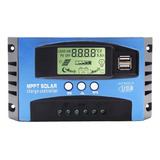 Regulador De Painel Solar Mppt 30a 100a 12v 24v Controlador