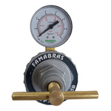 Regulador De Pressão Alta Famabras 30 Kg h Gás Glp Frg 45b