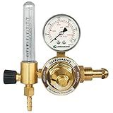 Regulador De Pressão Carbografite Série 800 Cilindro Argônio C Fluxômetro