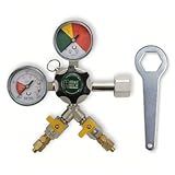 Regulador De Pressão CO2   Aluminio   02 Saídas   Para Chopeiras