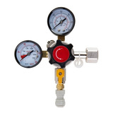 Regulador De Pressão Co2 Saída Simples Engate Rápido Chopp
