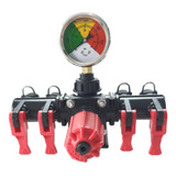 Regulador De Pressão Comando Manual 4 Seções Rubemaq