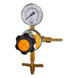 Regulador De Pressão Manômetro Válvula Glp 13 Kg Modelo 200 