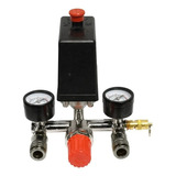 Regulador De Saida Do Ar + Automatico Pressostato Compressor