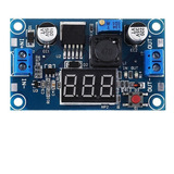 Regulador De Tensão Ajustável Lm2596 Down Dc 3a Com Display