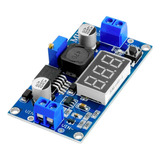 Regulador De Tensão Dc Ajustável Lm2596 Display Para Arduino