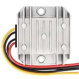 Regulador De Tensão DC DC DROK DC 11 90V A 5V 6A Conversor De Volts De Carro Step Down Buck Converter 12V 24V 36V 48V 60V 72V IP68 Módulo De Fonte De Alimentação De Alumínio à Prova D água Conversor De Bucha
