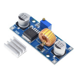 Regulador De Tensão Step Down Buck Xl4015 5a Com Dissipador