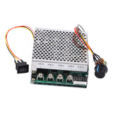 Regulador De Velocidade 10v 55v 60a Dc Controlador De Motor