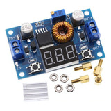 Regulador De Voltagem Dc dc 5a 75w Com Voltímetro Step Down