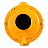 Regulador Gás Aliança 76511 Amarelo 12kg h Estagio Unico