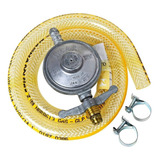 Regulador Para Gás Imar 0728 02 Médio  1kg h Com Mangueira 8