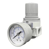 Regulador Pressão 0 4bar P Ar Comprimido R1 4 C Manômetro