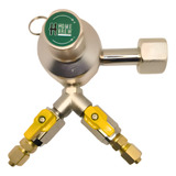 Regulador Pressão Co2 Pre Calibrado 2 Vias Para Chopp