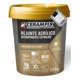Rejunte Acrilico Bicomponente Ceramfix 1kg Corda No