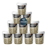 Rejunte Acrilico Ceramfix 1kg Platina Kit 10un