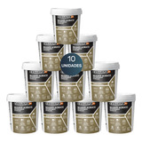 Rejunte Acrilico Extraliso Ceramfix 1kg Branco Kit 10un