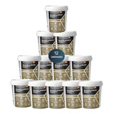 Rejunte Acrilico Extraliso Ceramfix 1kg Branco Kit 12un