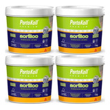 Rejunte Acrílico Premium Branco Brilhante 1kg Portokoll 4und