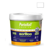 Rejunte Acrílico Premium Portokoll 1 Kg Branco Brilhante