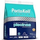 Rejunte Branco Impermeável Para Piscinas 4Kg Portokoll