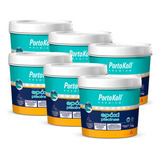 Rejunte Epoxi Piscina Portokoll 1kg Azul Cobalto Kit 6 Un