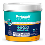 Rejunte Epóxi Piscina Portokoll 1kg Azul Royal