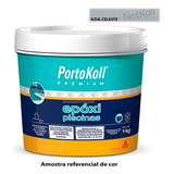 Rejunte Epóxi Piscinas Azul Celeste 1 Kg Portokoll