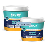 Rejunte Epóxi Piscinas Portokoll Kit 2un Azul Piscina