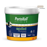 Rejunte Epóxi Porcelanato Portokoll 1kg Cinza Platina